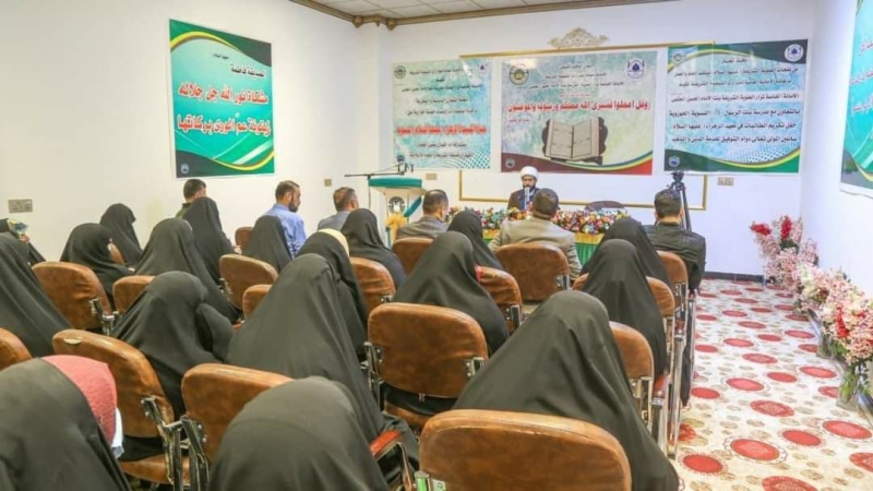 الْأَمَانَة الْخَاصَّة للمرقد الْمُطَهِّر تُقِيم حلقة حوارية حَوْل السَّيِّدَة الزَّهْرَاء