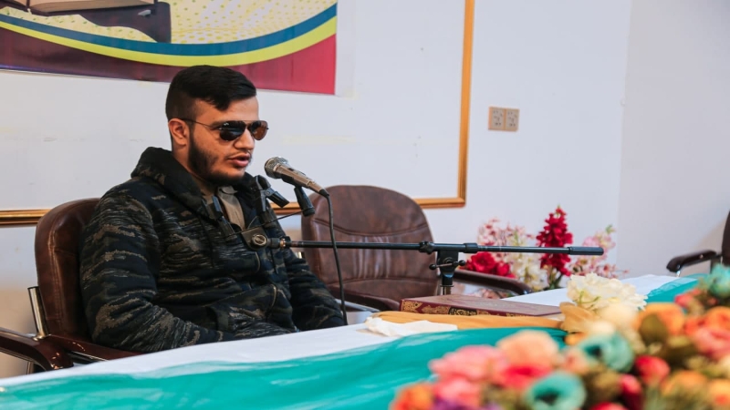 الْأَمَانَة الْخَاصَّة للمرقد الْمَطْهَرَة تُقِيم جِلْسَة قُرْآنِيَّة للمكفوفين دَاخِلِ الْحَرَمِ الشَّرِيفِ
