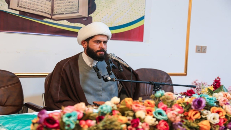الْأَمَانَة الْخَاصَّة للمرقد الْمَطْهَرَة تُقِيم جِلْسَة قُرْآنِيَّة للمكفوفين دَاخِلِ الْحَرَمِ الشَّرِيفِ