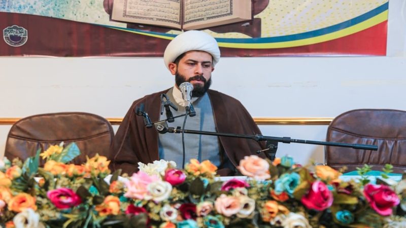 الْأَمَانَة الْخَاصَّة للمرقد الْمَطْهَرَة تُقِيم جِلْسَة قُرْآنِيَّة للمكفوفين دَاخِلِ الْحَرَمِ الشَّرِيفِ