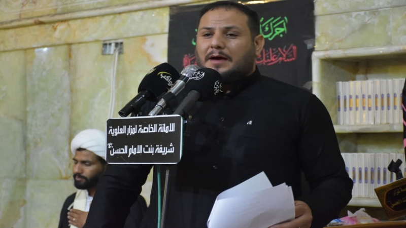 تتواصل مجالس الليالي الفاطمية في حرم سيدة الركب الحسيني