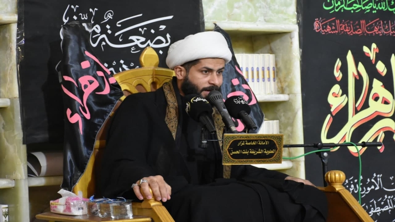 تتواصل مجالس الليالي الفاطمية في حرم سيدة الركب الحسيني
