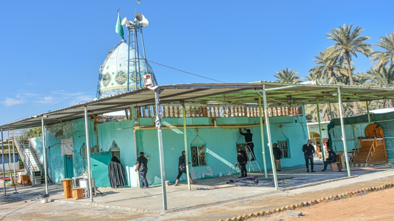 اعمال مباركة يشهدها مزار السيد محمد العابد (ع)