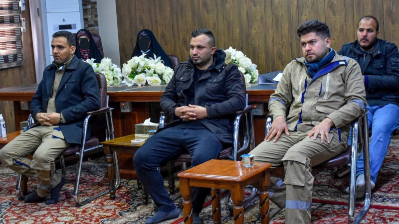 انعقاد_الأجتماع_الهندسي فِي الْمَرْقَدِ الْمُبَارَك