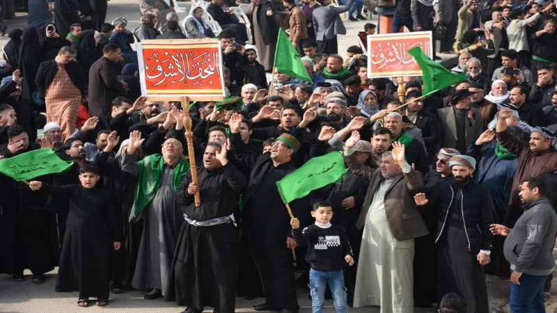 احياء شهادة مولاتنا الصديقة فاطمة الزهراء (ع) في حرم العلوية الشريفة بنت الامام الحسن المجتبى (ع)