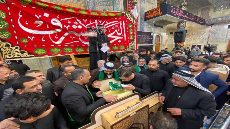 احياء شهادة مولاتنا الصديقة فاطمة الزهراء (ع) في حرم العلوية الشريفة بنت الامام الحسن المجتبى (ع)