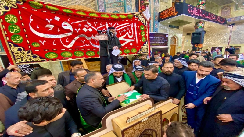 احياء شهادة مولاتنا الصديقة فاطمة الزهراء (ع) في حرم العلوية الشريفة بنت الامام الحسن المجتبى (ع)