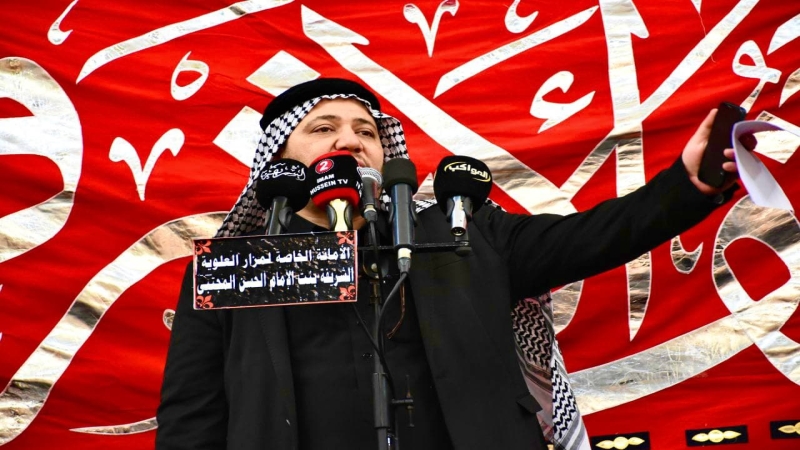 احياء شهادة مولاتنا الصديقة فاطمة الزهراء (ع) في حرم العلوية الشريفة بنت الامام الحسن المجتبى (ع)