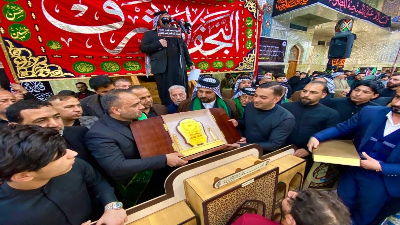 احياء شهادة مولاتنا الصديقة فاطمة الزهراء (ع) في حرم العلوية الشريفة بنت الامام الحسن المجتبى (ع)
