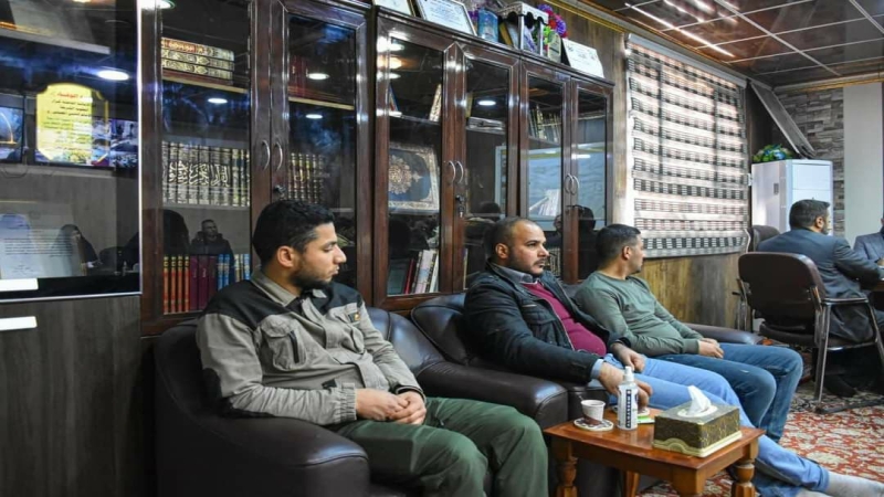 #انعقاد_الأجتماع_الهندسي فِي الْمَرْقَدِ الْمُبَارَك.