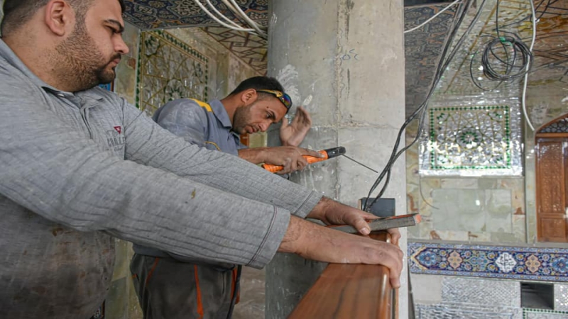 الأمانة الخاصة للمرقد المطهر تشهد تحقق أعمال جديدة