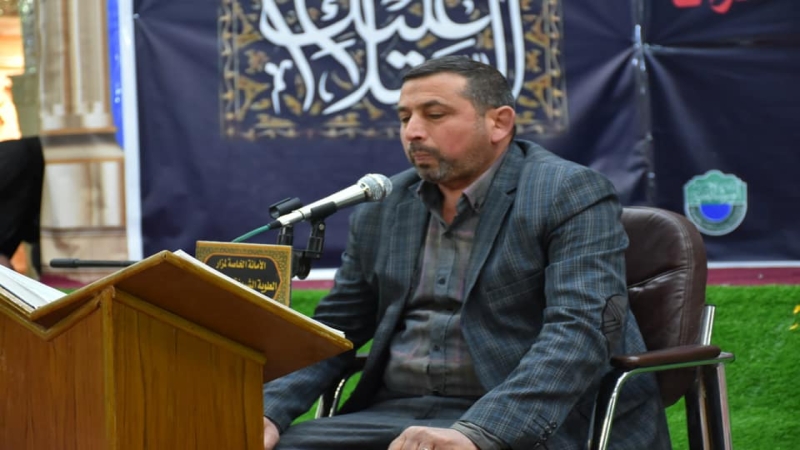 الخاصة للمرقد المطهر تقيم المسابقة القرآنية الرجبية في الحرم الشريف