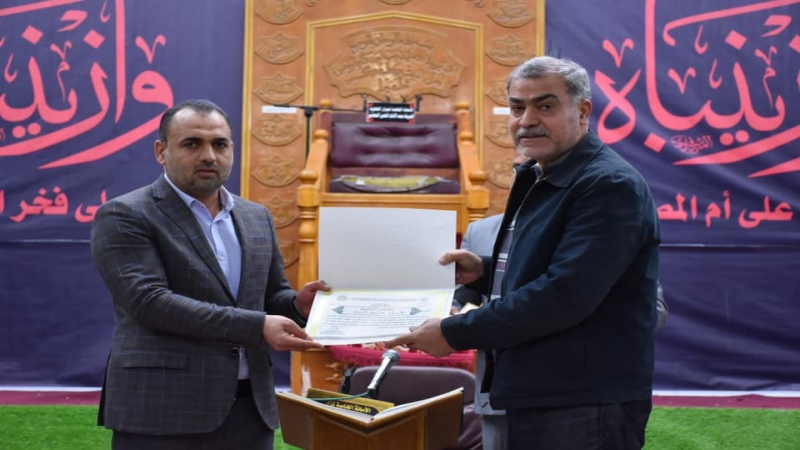 الخاصة للمرقد المطهر تقيم المسابقة القرآنية الرجبية في الحرم الشريف