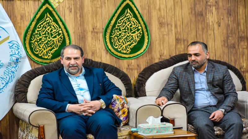 مُدير الدّائرة الهَندسِيّة فِي ديوَانِ الوقف الشيعِيّ يتشرف بزيارةِ مزار العلوية شريفة بنت الإمام الحَسن المُجتبىٰ (عليه السَّلام)