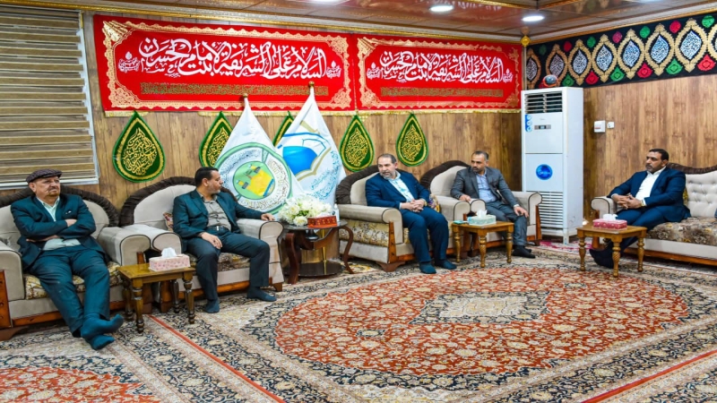 مُدير الدّائرة الهَندسِيّة فِي ديوَانِ الوقف الشيعِيّ يتشرف بزيارةِ مزار العلوية شريفة بنت الإمام الحَسن المُجتبىٰ (عليه السَّلام)