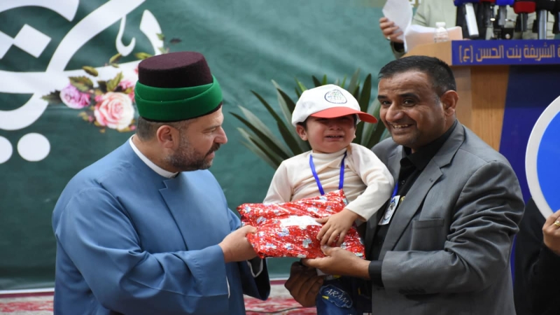 بركات مجتبى ال محمد يحظى بها اطفال جمعية مرضى السكري