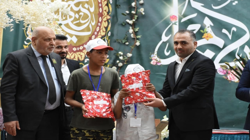 بركات مجتبى ال محمد يحظى بها اطفال جمعية مرضى السكري