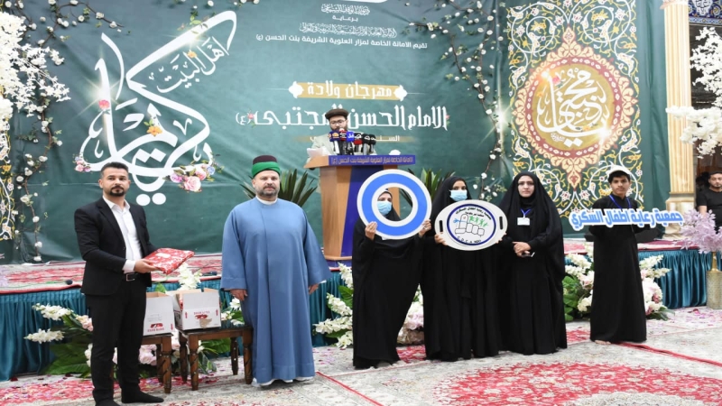 بركات مجتبى ال محمد يحظى بها اطفال جمعية مرضى السكري