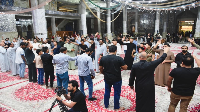 لَيَالِي الْمُصَاب تَحِلُّ فِي حَرَمِ سَيِّدِه الرَّجَاء (ع)