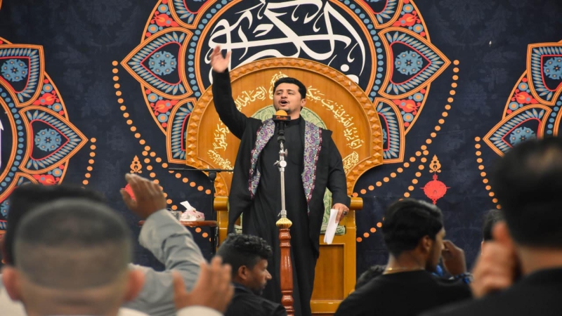 لَيَالِي الْمُصَاب تَحِلُّ فِي حَرَمِ سَيِّدِه الرَّجَاء (ع)