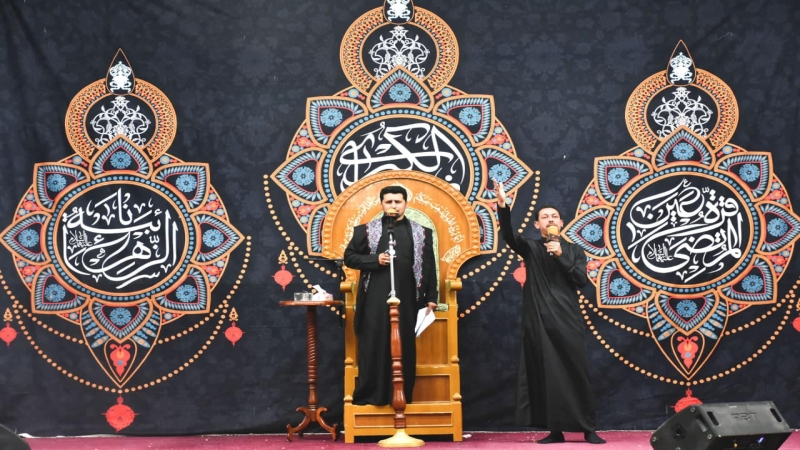 لَيَالِي الْمُصَاب تَحِلُّ فِي حَرَمِ سَيِّدِه الرَّجَاء (ع)