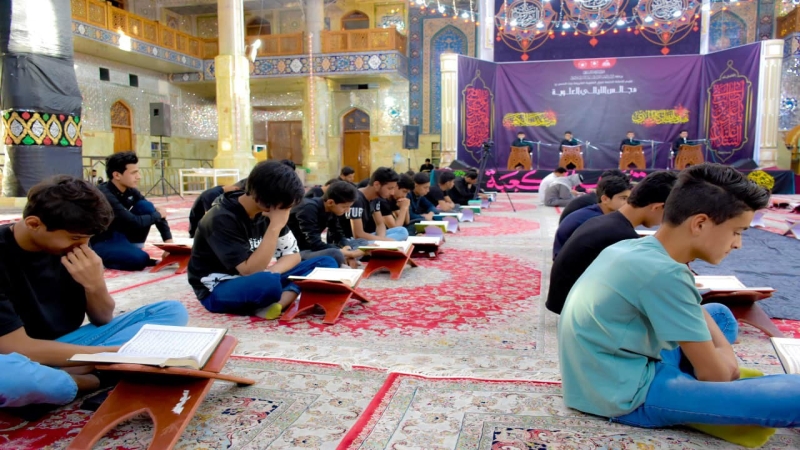 الختمة القرانية الرمضانيةالمرتله الجزء التاسع عشر