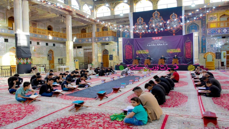 الختمة القرانية الرمضانيةالمرتله الجزء التاسع عشر