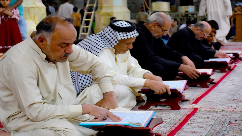 الختمة القرانية الرمضانيةالمرتله الجزء التاسع عشر