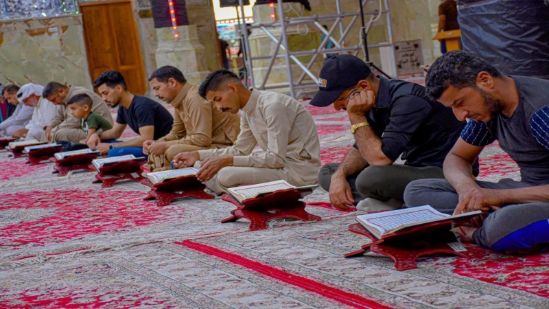 الختمة القرانية الرمضانيه المرتله