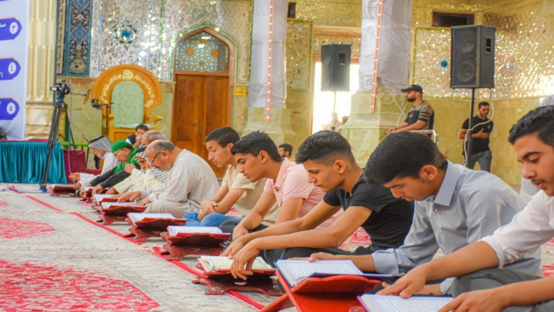 الختمة القرانية الرمضانيه المرتله يوم24 رمضان الخير