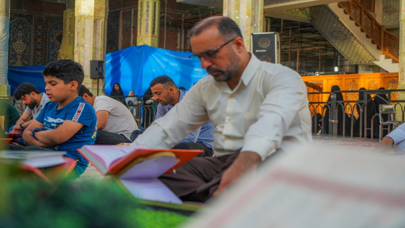 الختمه القرانيه الرمضانية المرتله الجزءالسابع والعشرون