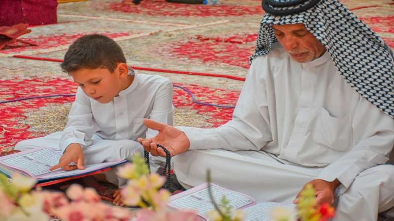 الختمه القرانيه الرمضانية المرتله الجزء الثامن والعشرون