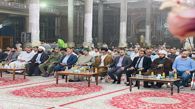 الامانتان العامتان المشرفتان العباسية المقدسة والمزارات الشيعية الشريفة يختتمان فعاليات ملتقى النورين الرمضاني