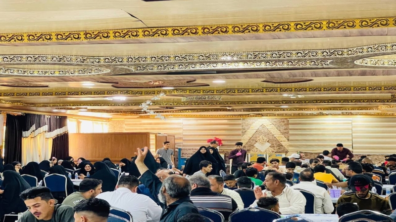 مُضِيفٌ الْإِمَامِ الْحَسَنِ الْمُجْتَبَى (ع) يَسْتَقْبِل جُمُوعٌ الزائرين فِي أَوَّلِ أَيَّامِ عِيدِ الْفِطْرِ الْمُبَارَك
