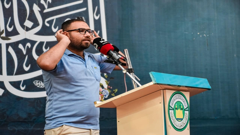 الأمانة الخاصة للمرقد الشريف تقيم محفلا قرانيا مباركا