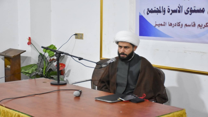الأمانة الخاصة للمرقد المطهر تقيم ندوة علمية تثقيفية في الحرم المبارك