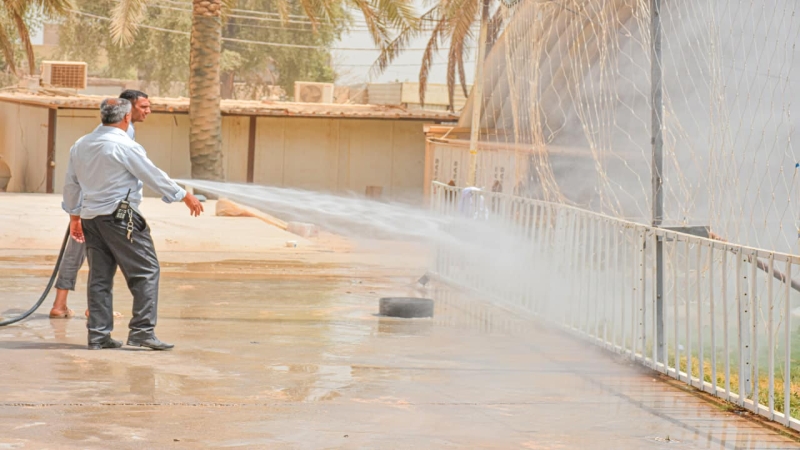 واحات خضراء جديدة تزدهر في الحرم الشريف