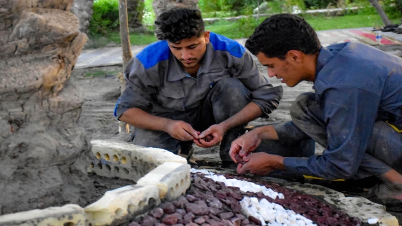 واحات خضراء جديدة تزدهر في الحرم الشريف
