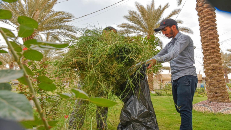 واحات خضراء جديدة تزدهر في الحرم الشريف