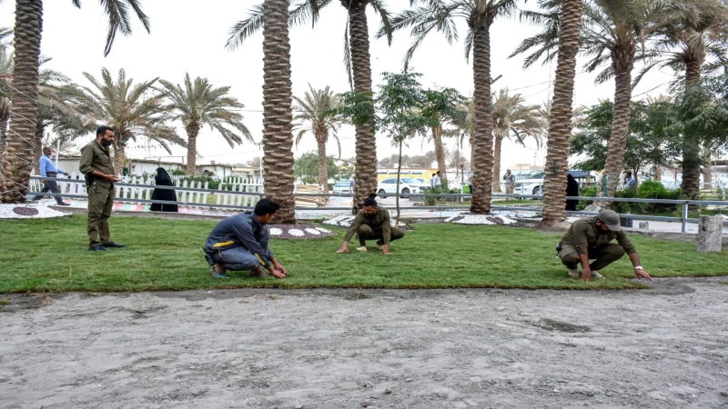 واحات خضراء جديدة تزدهر في الحرم الشريف