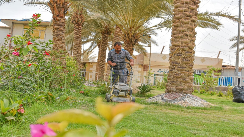 واحات خضراء جديدة تزدهر في الحرم الشريف