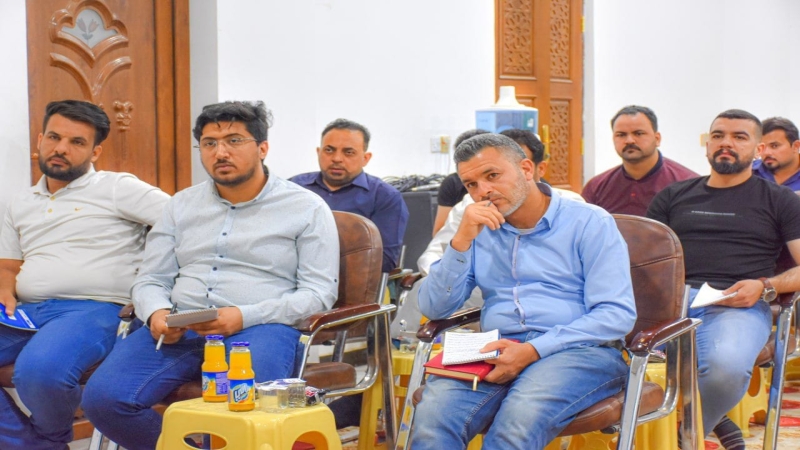 اختتام الدورة الإعلاميّة التطويريّة لِمُنتسبي إعلام مزارات بابل