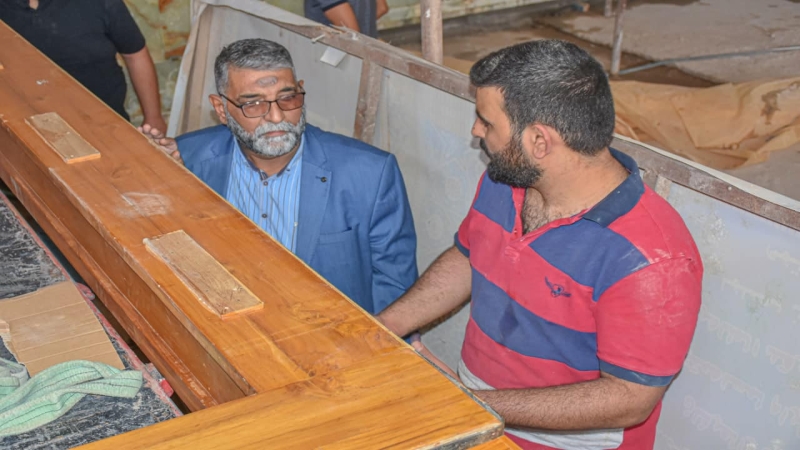 باب جديدة تحضى بشرف الخدمة في حرم السيدة الشريفة (ع)