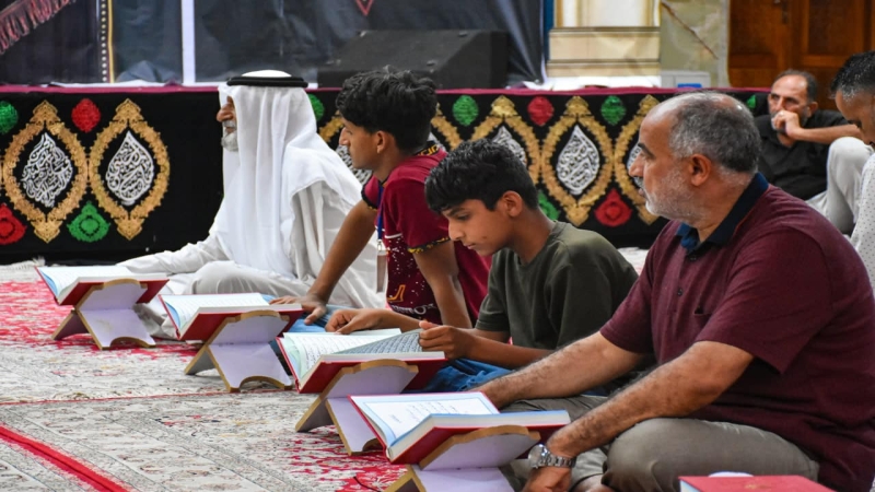 تستمر شعبة القرآن الكريم بأقامة المنبر القرآني الأسبوعي