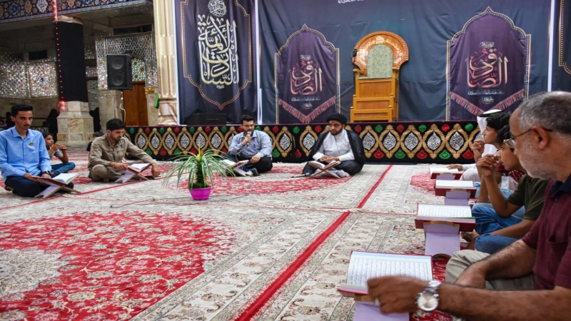 تستمر شعبة القرآن الكريم بأقامة المنبر القرآني الأسبوعي