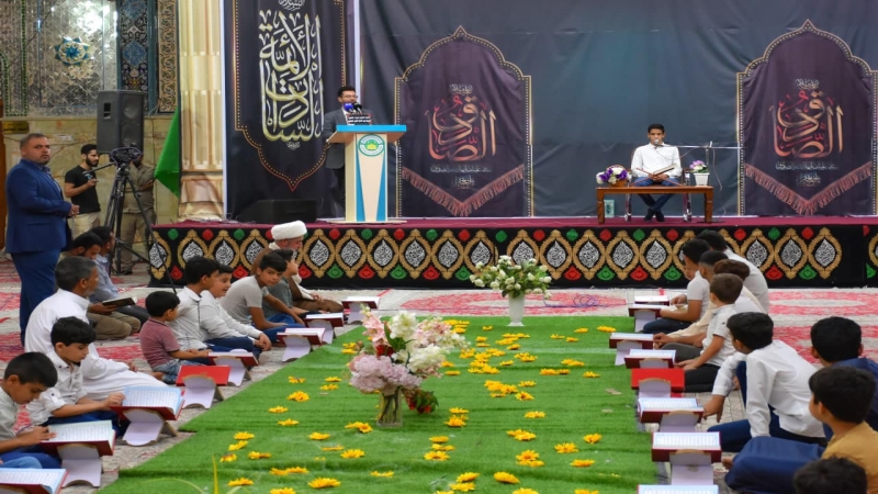 هدير النفحات القرآنية في الحرم المطهر