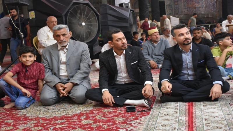 الأمانة الخاصة للمرقد الشريف تحي ذكرى ولادة الإمام الرضا (ع)