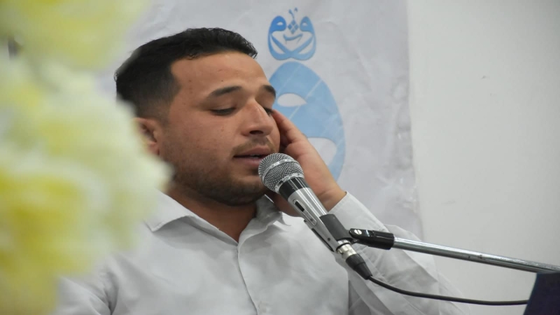 نسائمٌ قرآنيّة من وارث الانبياء والائمة ينتشر عبيرها في حرم طبيبة المعلولين