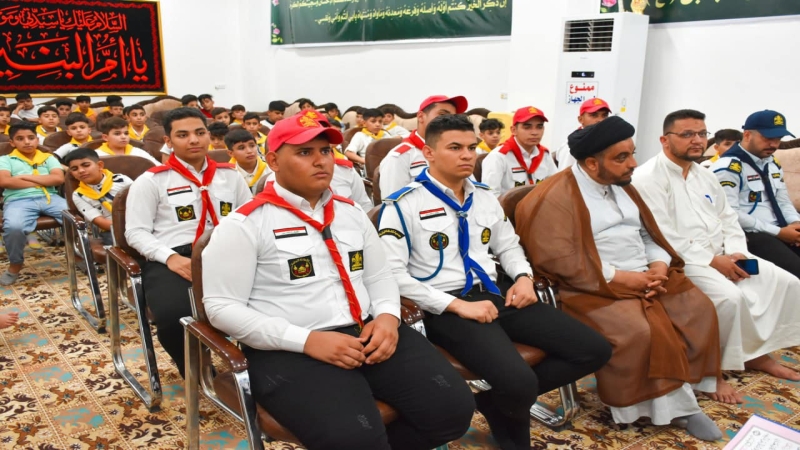 نسائمٌ قرآنيّة من وارث الانبياء والائمة ينتشر عبيرها في حرم طبيبة المعلولين