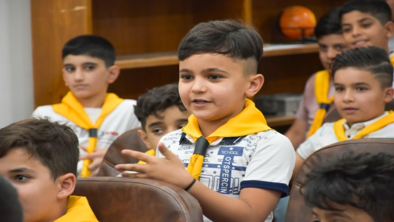نسائمٌ قرآنيّة من وارث الانبياء والائمة ينتشر عبيرها في حرم طبيبة المعلولين
